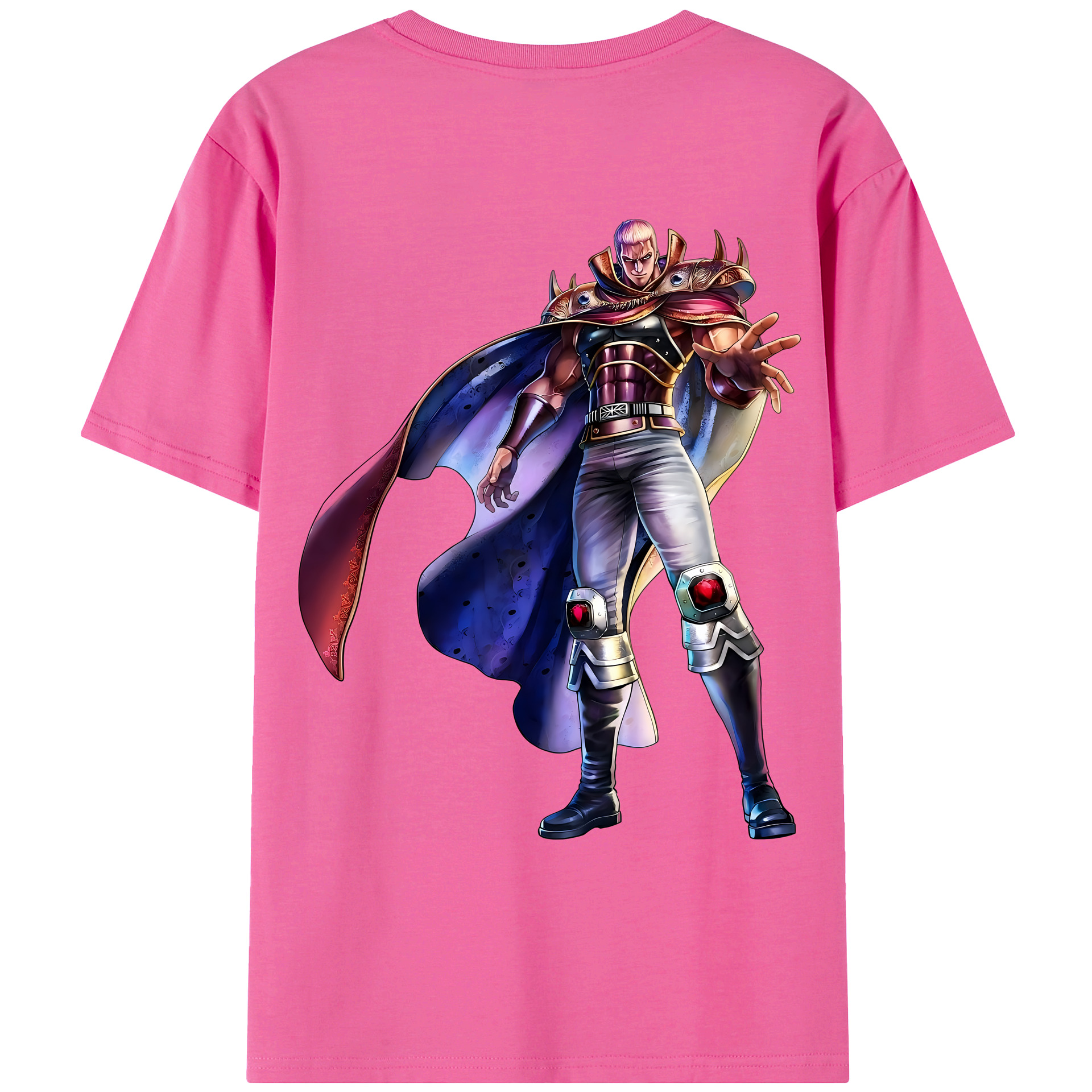 （画像用） 北斗の拳 Fist of the North Star レディース半袖Tシャツ(バックプリント)
